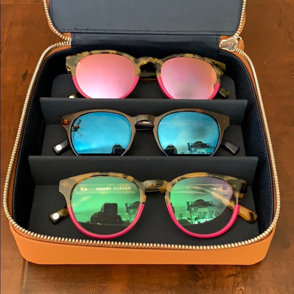 Warby Parker Percey Limited Edition 2Tone Set of 3